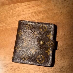Louis Vuitton Brown Monogram Canvas Card & Key Holder